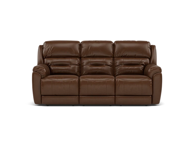 Tyson Leather Fully Loaded Zero Gravity Reclining Sofa